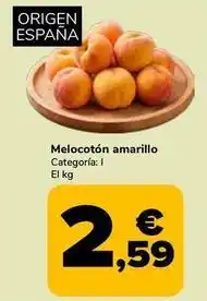 Supeco Melocoton amarillo oferta