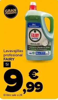 Supeco Fairy - lavavajillas profesional oferta