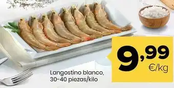 Langostino blanco