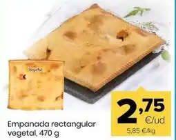 Autoservicios Familia Empanada rectangular vegetal oferta
