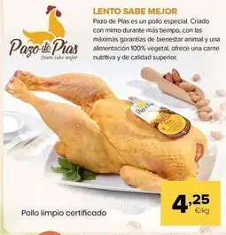 Autoservicios Familia Pazo de pías - pollo limpio certificado oferta