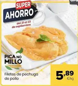 Autoservicios Familia Pica no millo - filetes de pechuga de pollo oferta