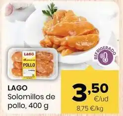 Autoservicios Familia Lago - solomillos de pollo oferta