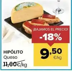 Autoservicios Familia Hipolito - queso oferta