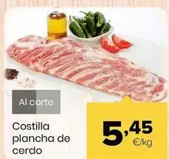 Autoservicios Familia Costilla plancha de cerdo oferta