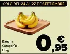Supeco Banana oferta