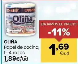 Autoservicios Familia Oliña - papel de cocina oferta