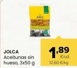 Autoservicios Familia Jolca - aceitunas sin hueso oferta