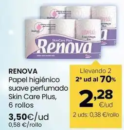 Autoservicios Familia Renova - papel higienico suave perfumado skin care plus oferta