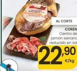 Eroski Coren - centro de jamón serrano reducido en sal oferta