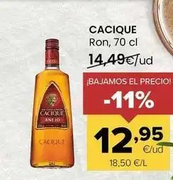 Autoservicios Familia Cacique - ron oferta
