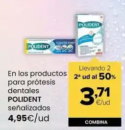 Autoservicios Familia Polident - en los productos para prótesis dentales oferta