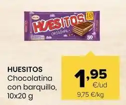 Autoservicios Familia Valor - huesitos chocolatina con barquillo oferta