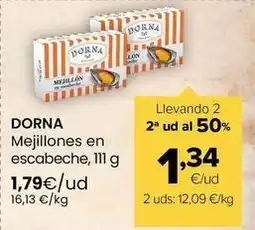 Autoservicios Familia Dorna - mejillones en escabeche oferta