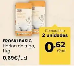Autoservicios Familia Eroski basic - harina de trigo oferta