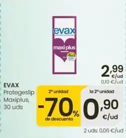 Eroski Evax - protegeslip maxiplus oferta