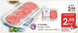 Eroski O'caurel - burger meat cerdo-vacuno oferta