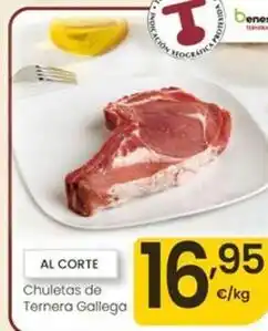 Eroski Chuletas de ternera gallega oferta