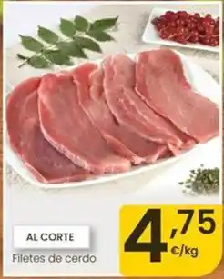 Eroski Filetes de cerdo oferta
