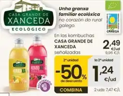 Eroski Casa grande de xanceda - en las kombuchas señalizadas oferta