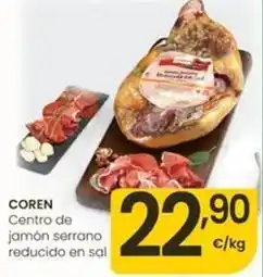 Eroski Coren - centro de jamón serrano reducido en sal oferta