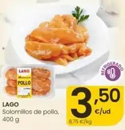 Eroski Lago - solomillos de pollo oferta