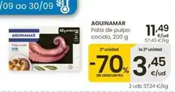Eroski Aguinamar - pata de pulpo cocido oferta