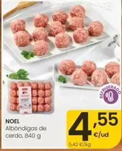 Eroski Noel - albóndigas de cerdo oferta