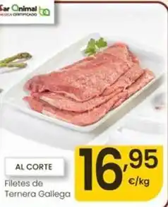 Eroski Filetes de ternera gallega oferta