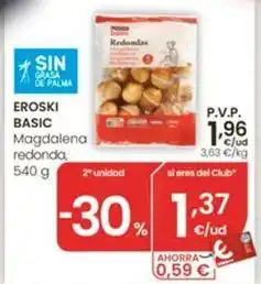 Eroski Eroski basic - magdalena redonda oferta