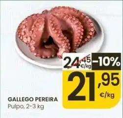 Eroski Gallego pereira - pulpo oferta