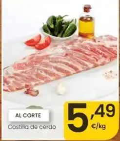Eroski Costilla de cerdo oferta