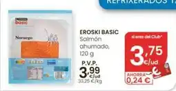 Eroski Eroski basic - salmon ahumado oferta