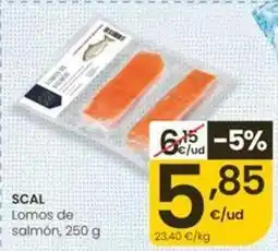Eroski Scal - lomos de salmon oferta