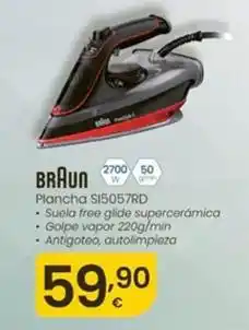 Eroski Braun - plancha si5057rd oferta