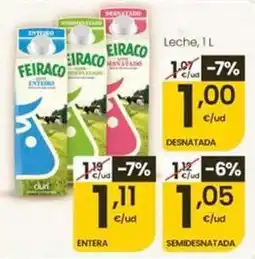 Eroski Feiraco - leche oferta