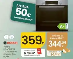 Eroski Bosch - horno hba514es3 oferta
