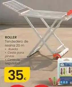 Eroski Roller - tendedero de resina oferta