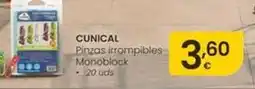 Eroski Cuncial - pinzas irrompibles monoblock oferta
