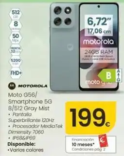 Eroski Motorola - moto g56/ smartphone 5g oferta