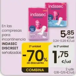 Eroski Indasec discreet oferta