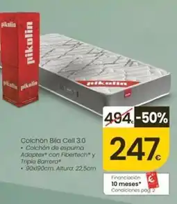 Eroski Pikolin - colchón bila cell 3.0 oferta