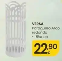 Eroski Versa - paraguero arco redondo oferta