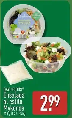 ALDI Daylicious - ensalada al estilo mykonos oferta