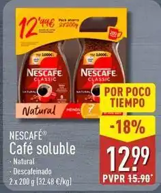 ALDI Nescafé - cafe soluble oferta