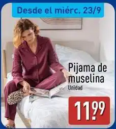 ALDI Pijama de muselina oferta
