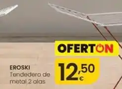 Eroski Eroski - tendedero de metal oferta