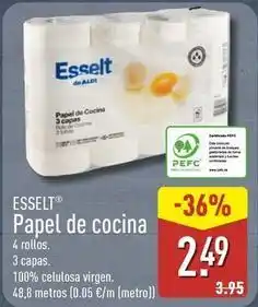 ALDI Esselt - papel de cocina oferta