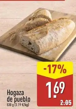 ALDI Hogaza de pueblo oferta