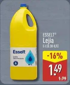 ALDI Esselt - lejía oferta